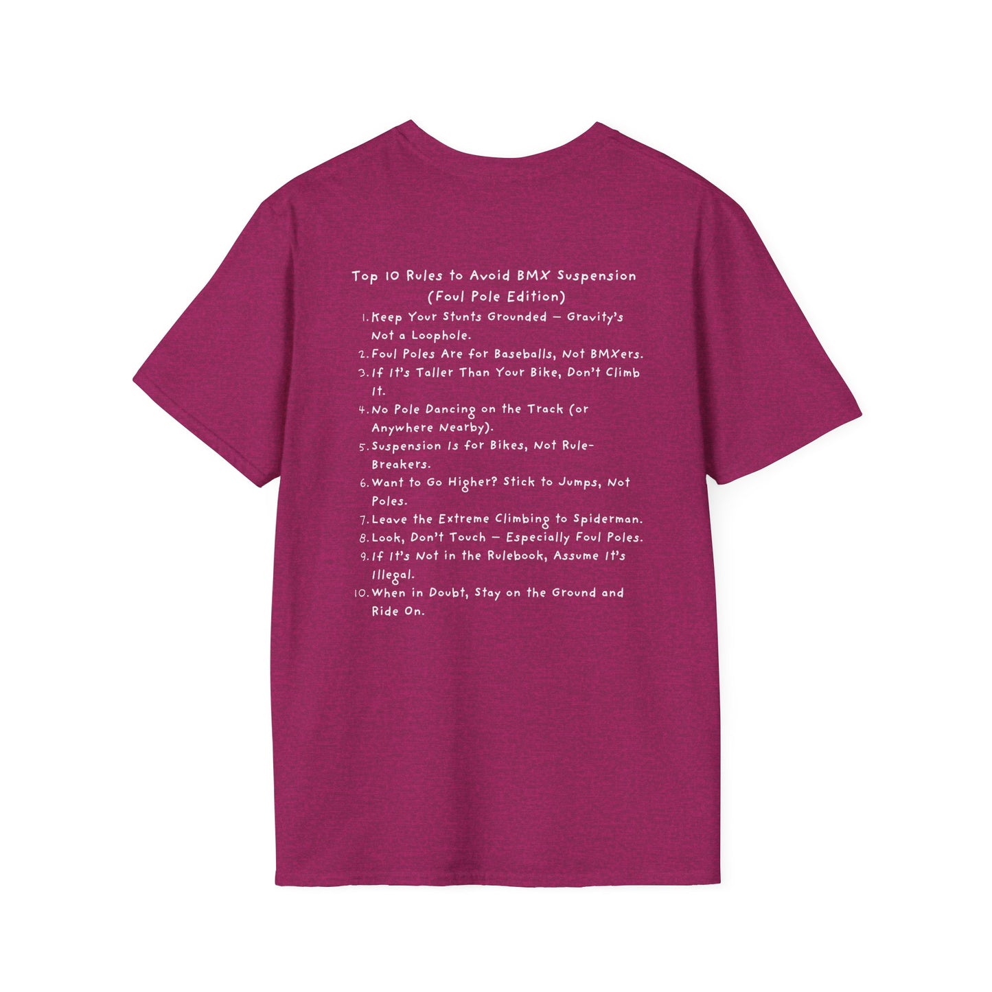Dynasty Top 10 Rules to Avoid Suspension (Foul Post Edition) T-Shirt