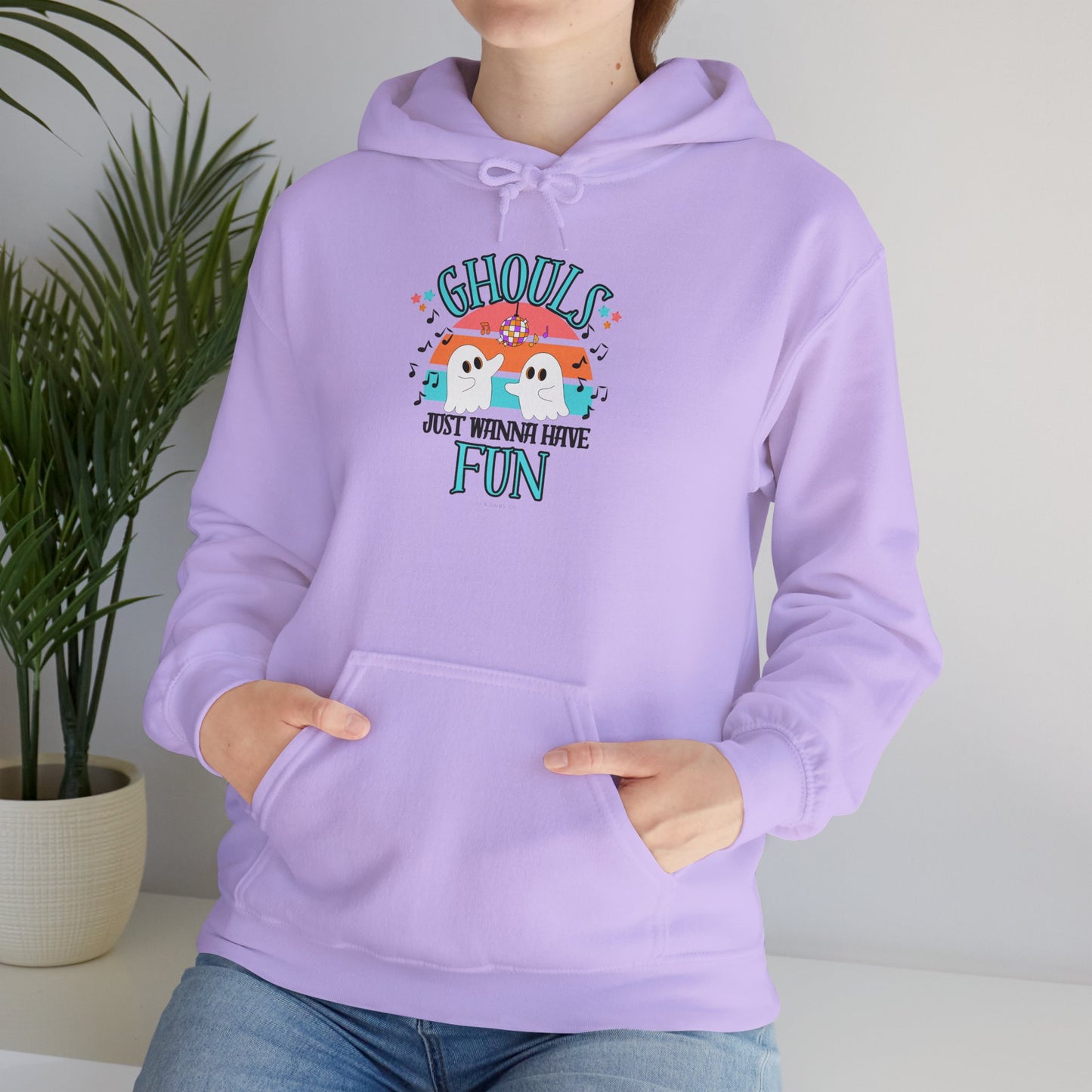 Ghouls Just Wanna Have Fun Heavy Blend Hoodie
