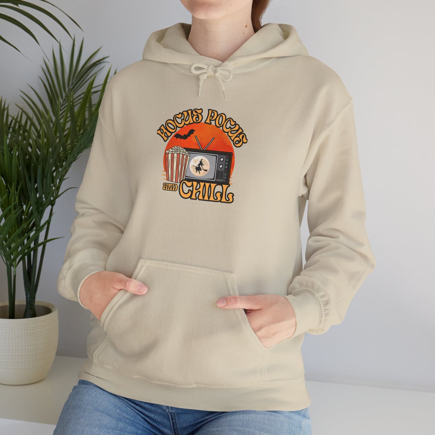 Hocus Pocus and Chill Heavy Blend Hoodie