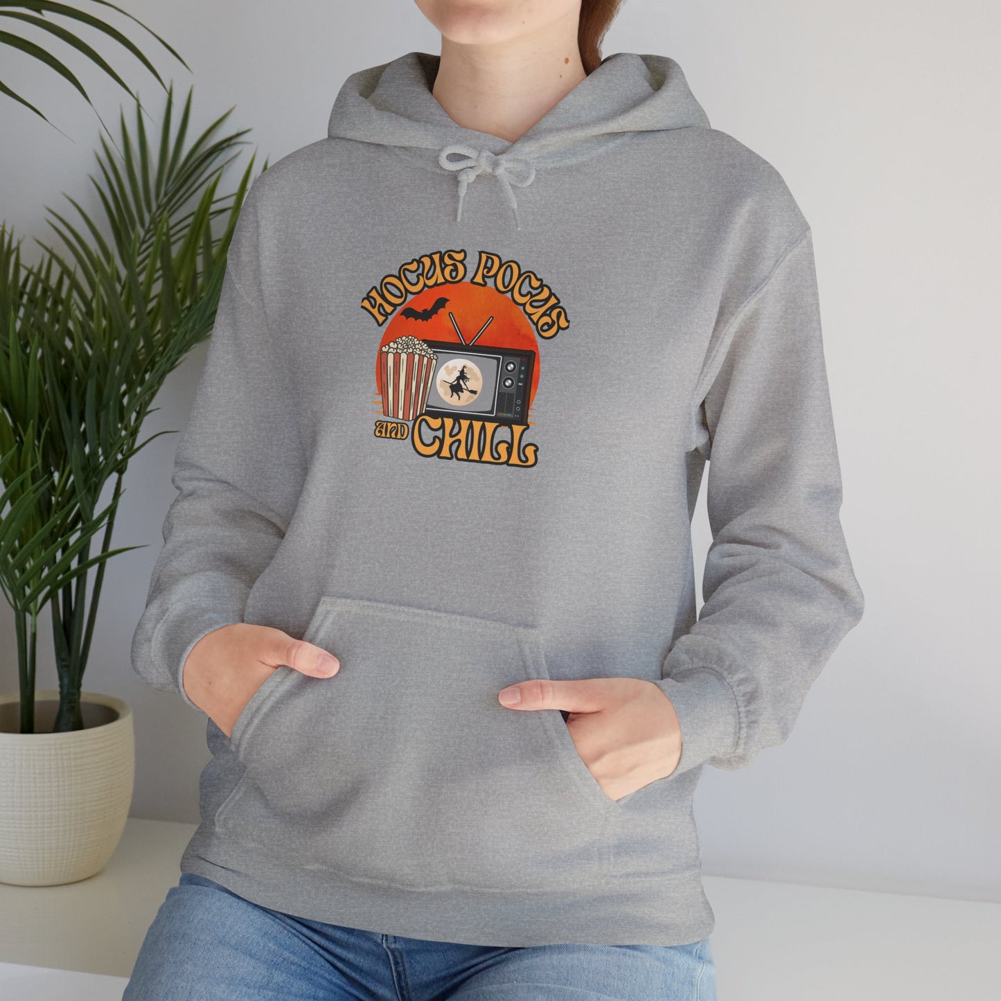Hocus Pocus and Chill Heavy Blend Hoodie