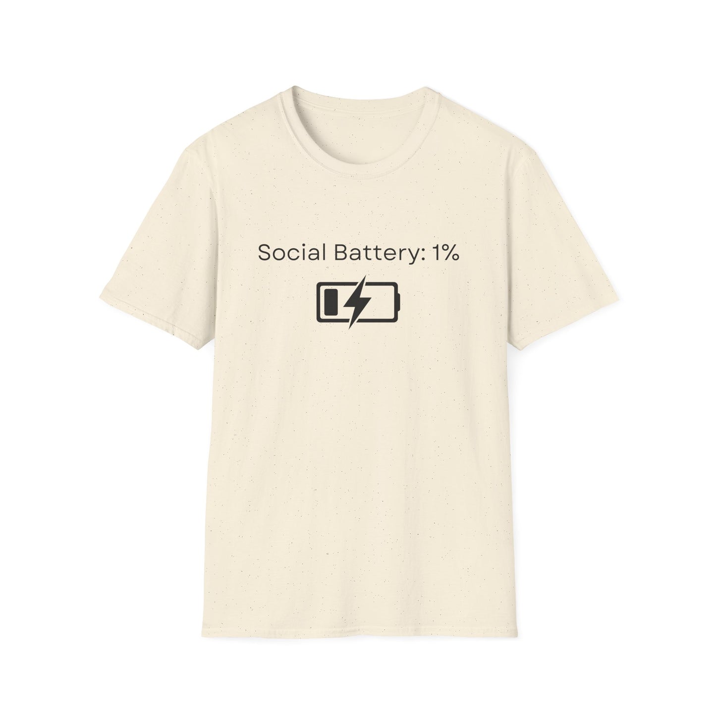 Social Battery: 1% Tee
