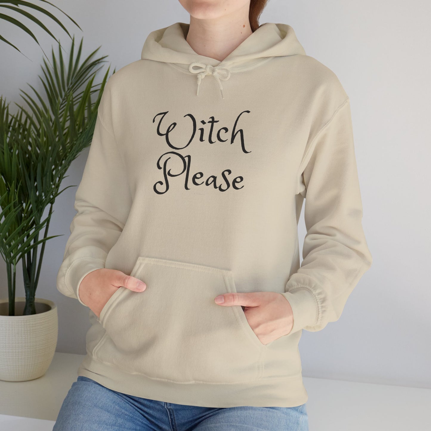 Witch Please Heavy Blend Hoodie