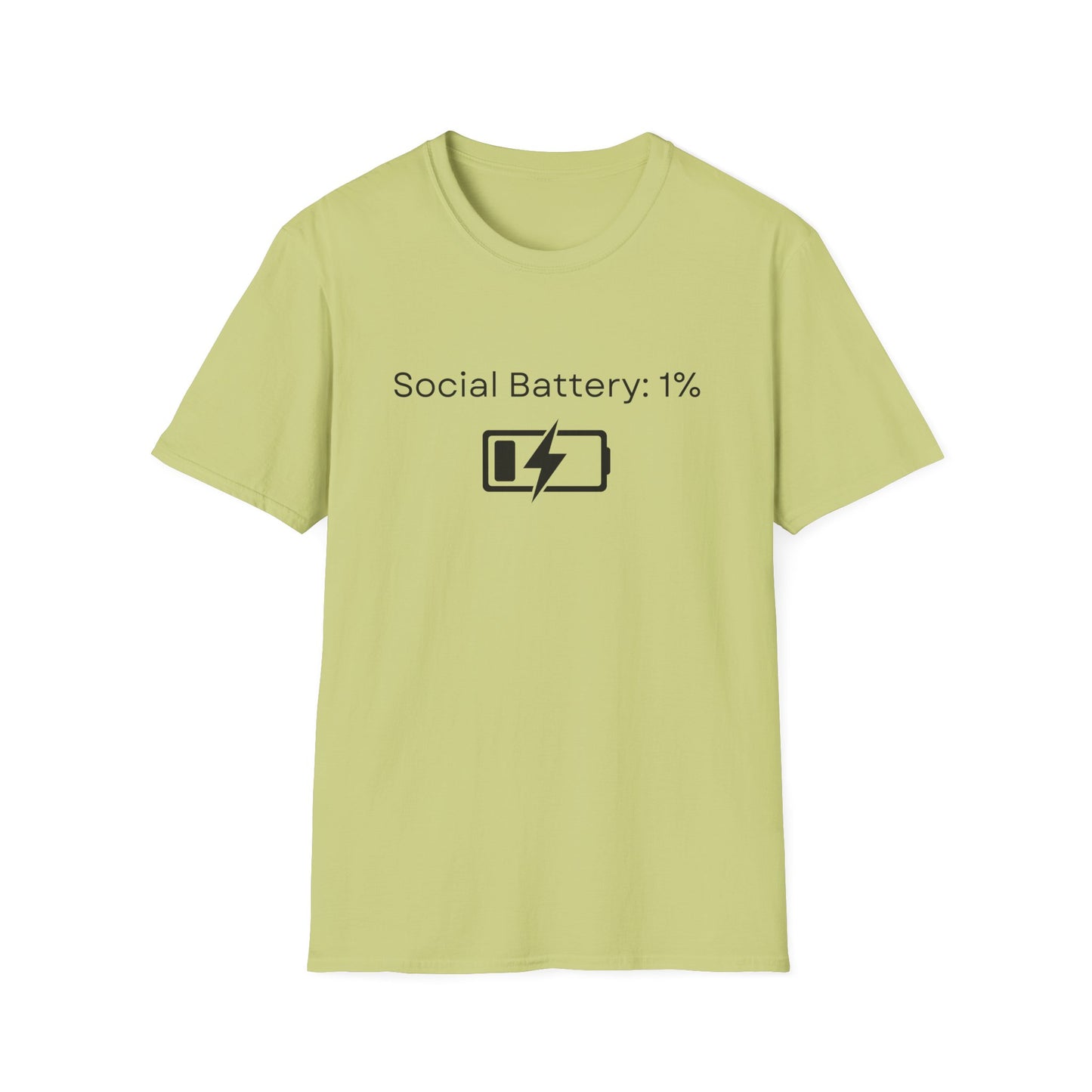 Social Battery: 1% Tee