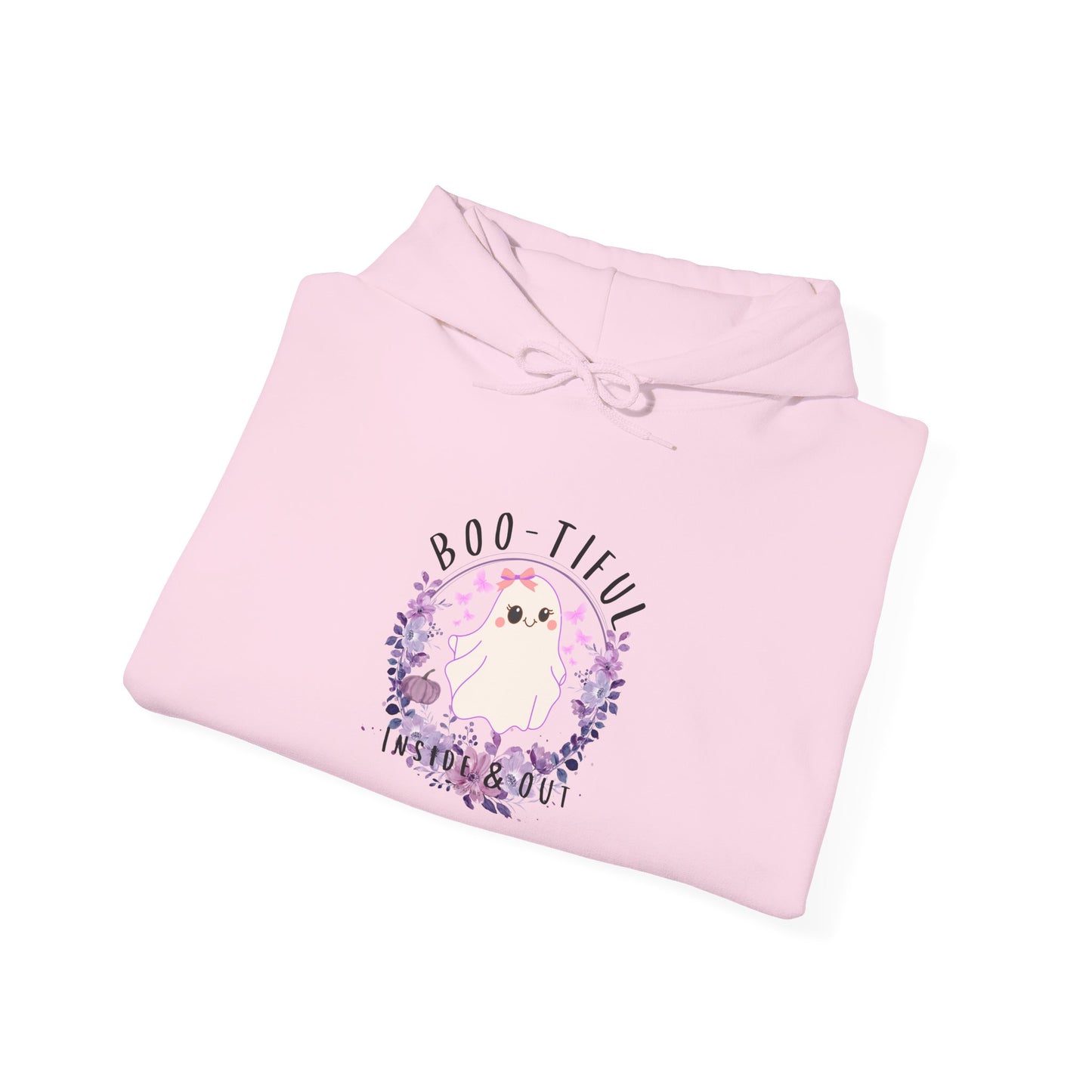 Boo-tiful Inside & Out Ghost Halloween Heavy Blend Hoodie