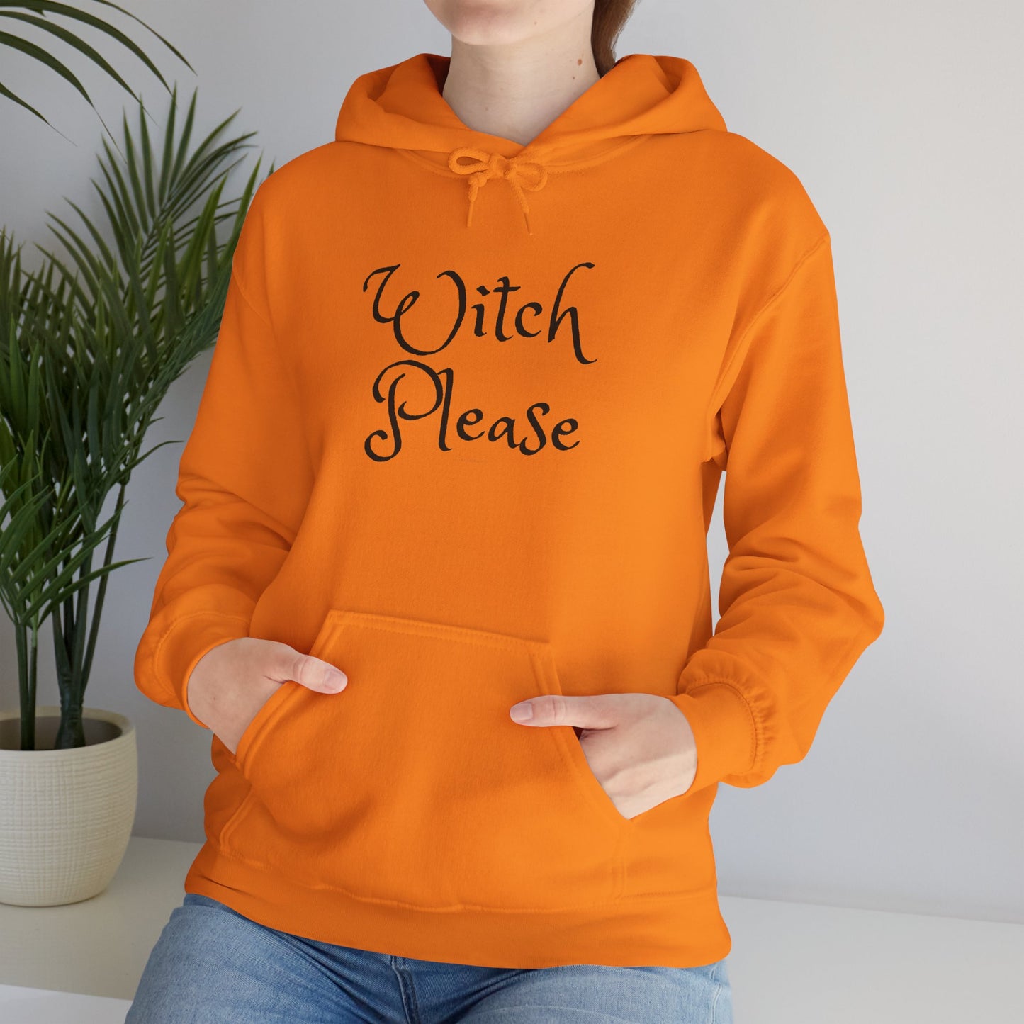 Witch Please Heavy Blend Hoodie