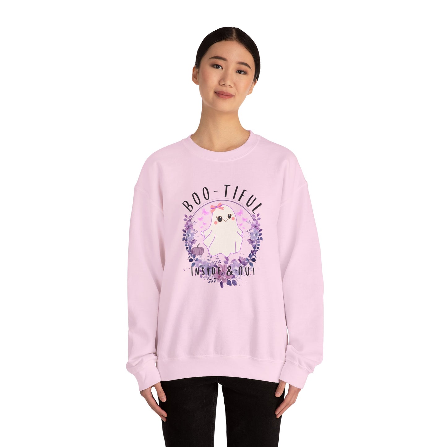 Bootiful Inside & Out Heavy Blend Crewneck