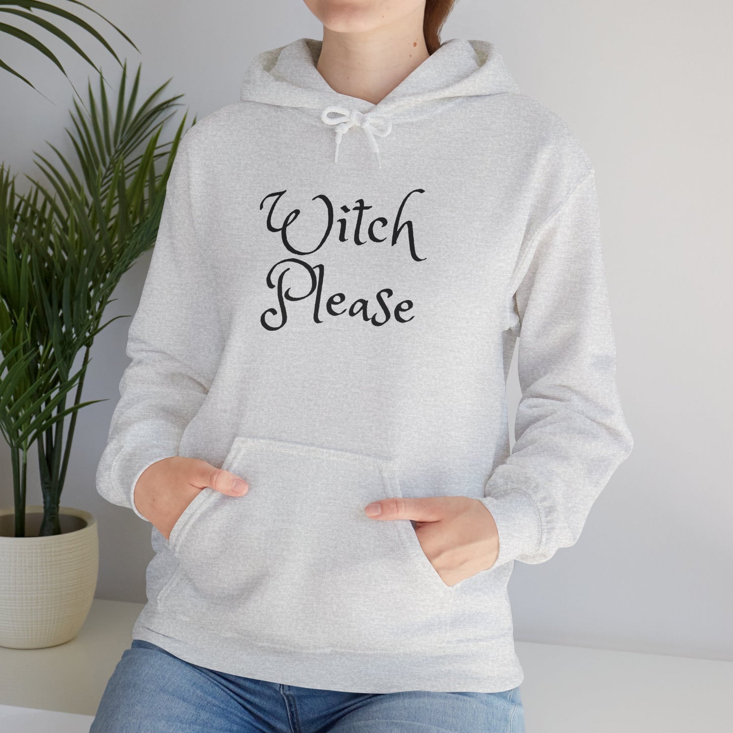 Witch Please Heavy Blend Hoodie