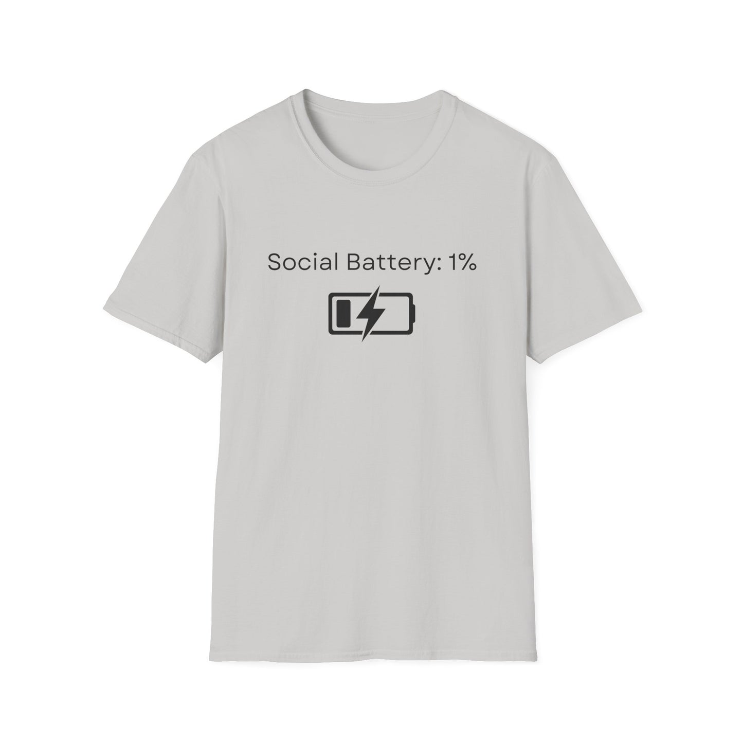 Social Battery: 1% Tee