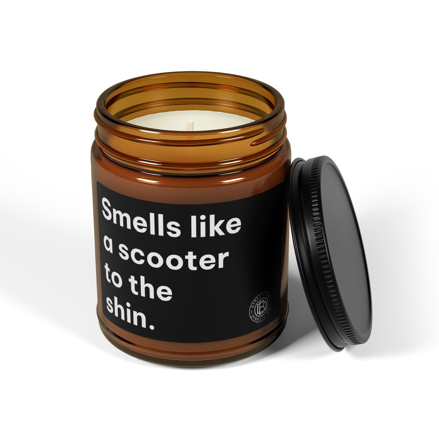 "Smells Like a Scooter to the Shin" Scented Soy Candle