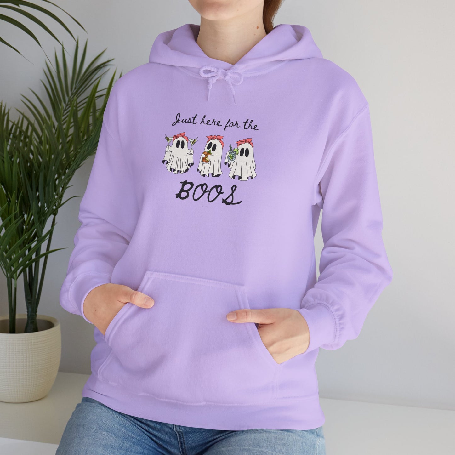 Just Here for the Boos Heavy Blend Hoodie
