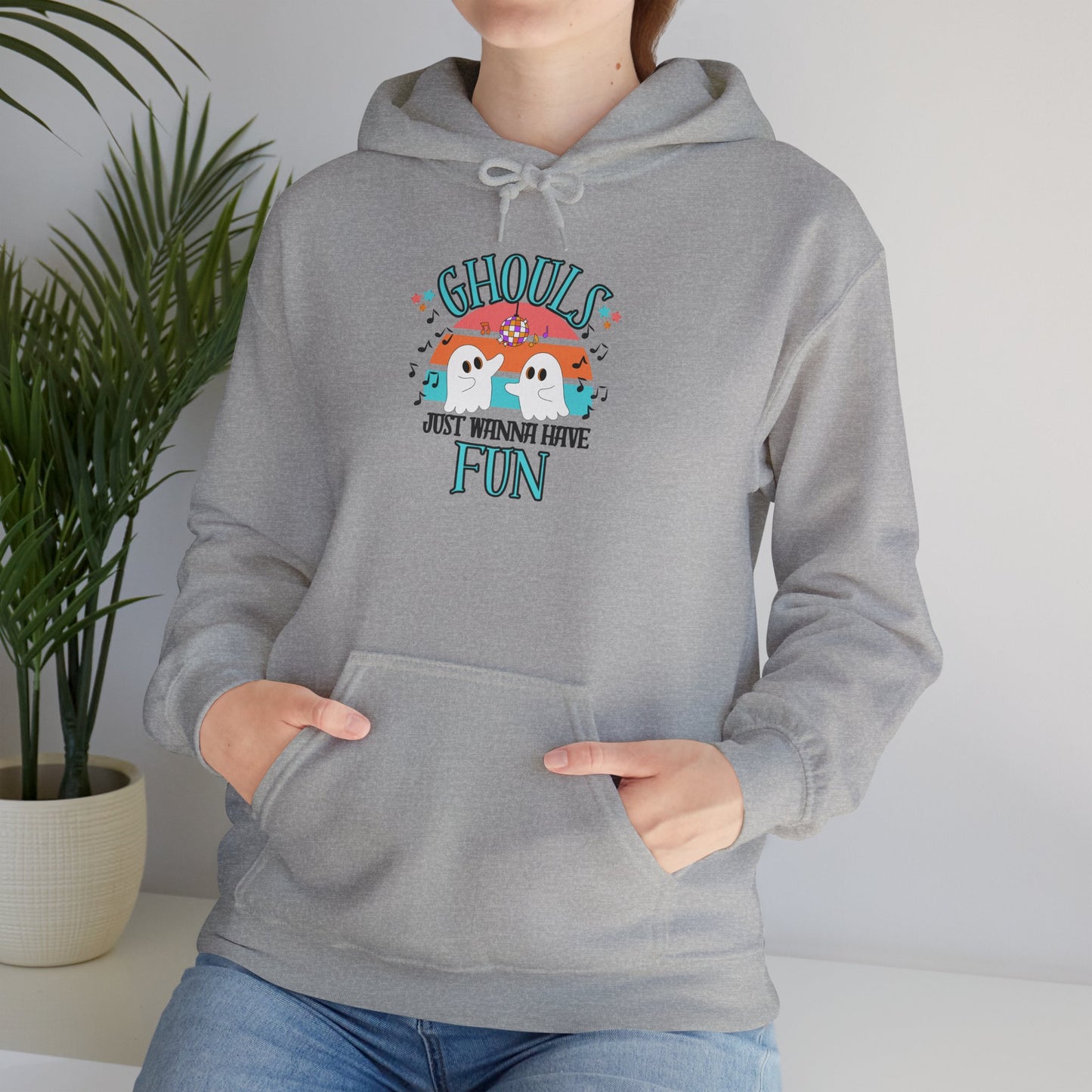 Ghouls Just Wanna Have Fun Heavy Blend Hoodie