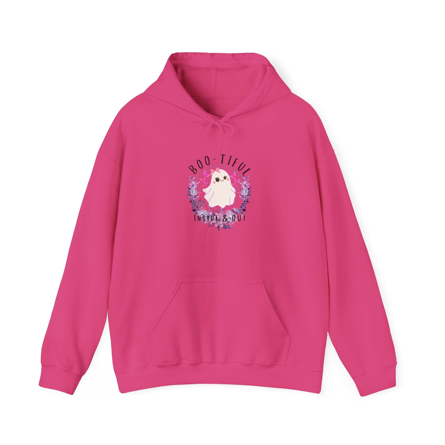 Boo-tiful Inside & Out Ghost Halloween Heavy Blend Hoodie