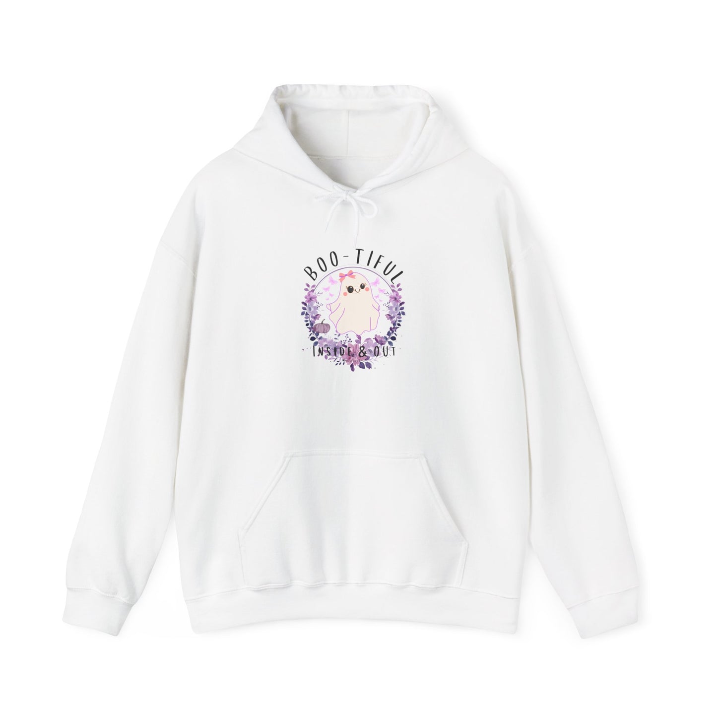 Boo-tiful Inside & Out Ghost Halloween Heavy Blend Hoodie