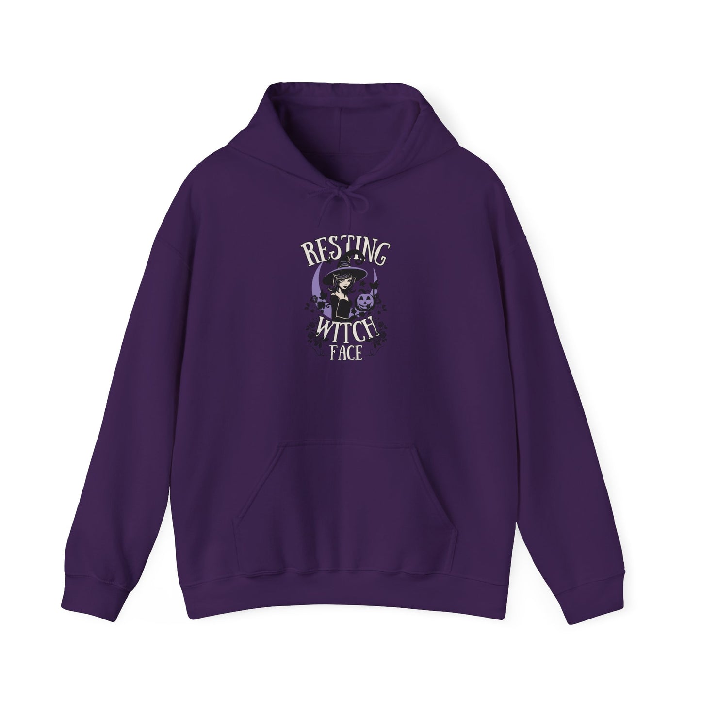 Resting Witch Face Heavy Blend Hoodie