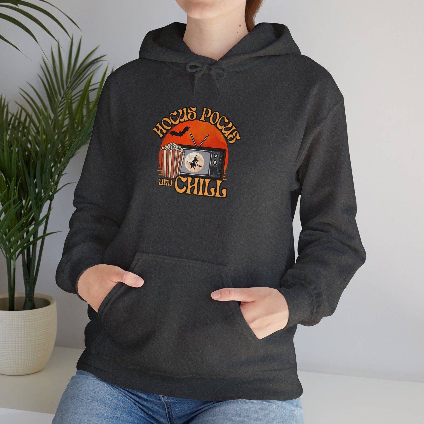 Hocus Pocus and Chill Heavy Blend Hoodie