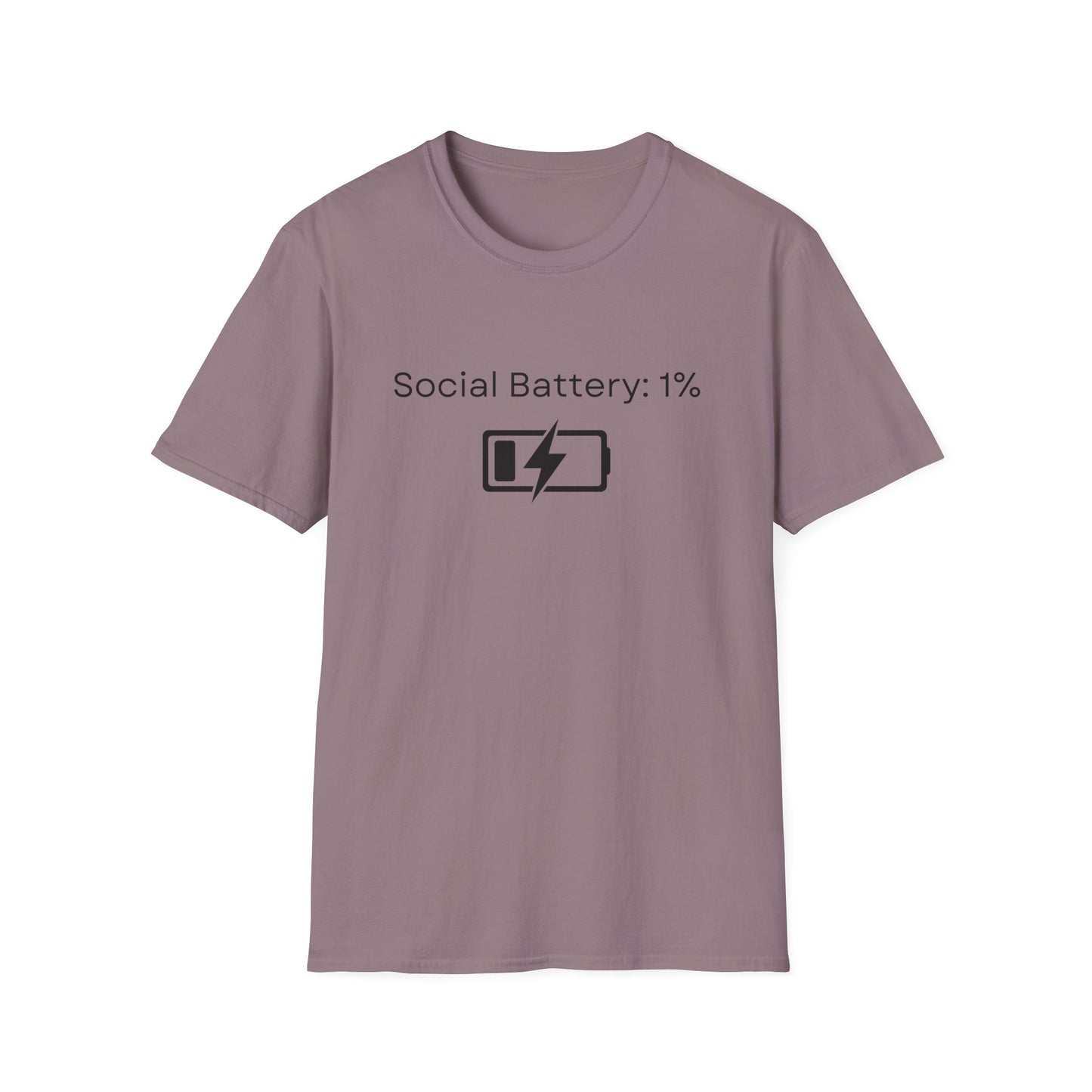 Social Battery: 1% Tee
