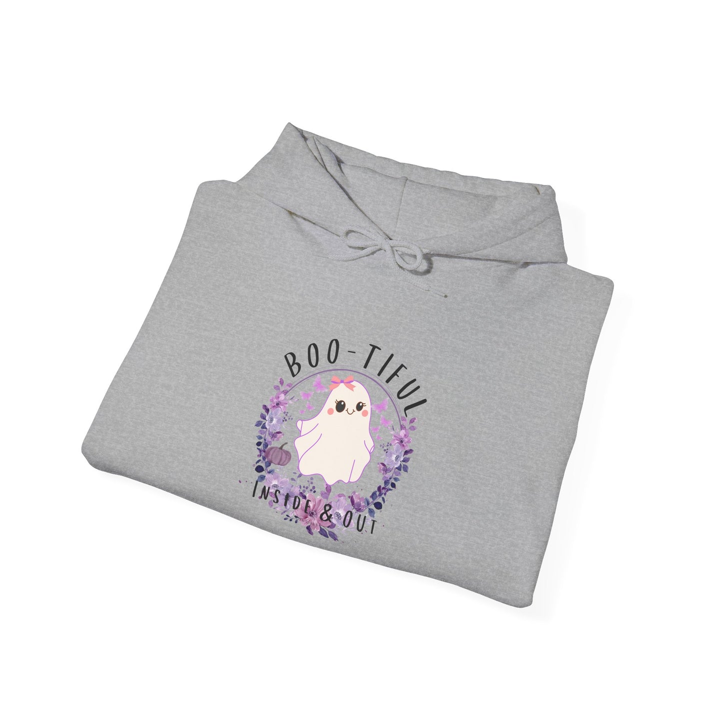 Boo-tiful Inside & Out Ghost Halloween Heavy Blend Hoodie