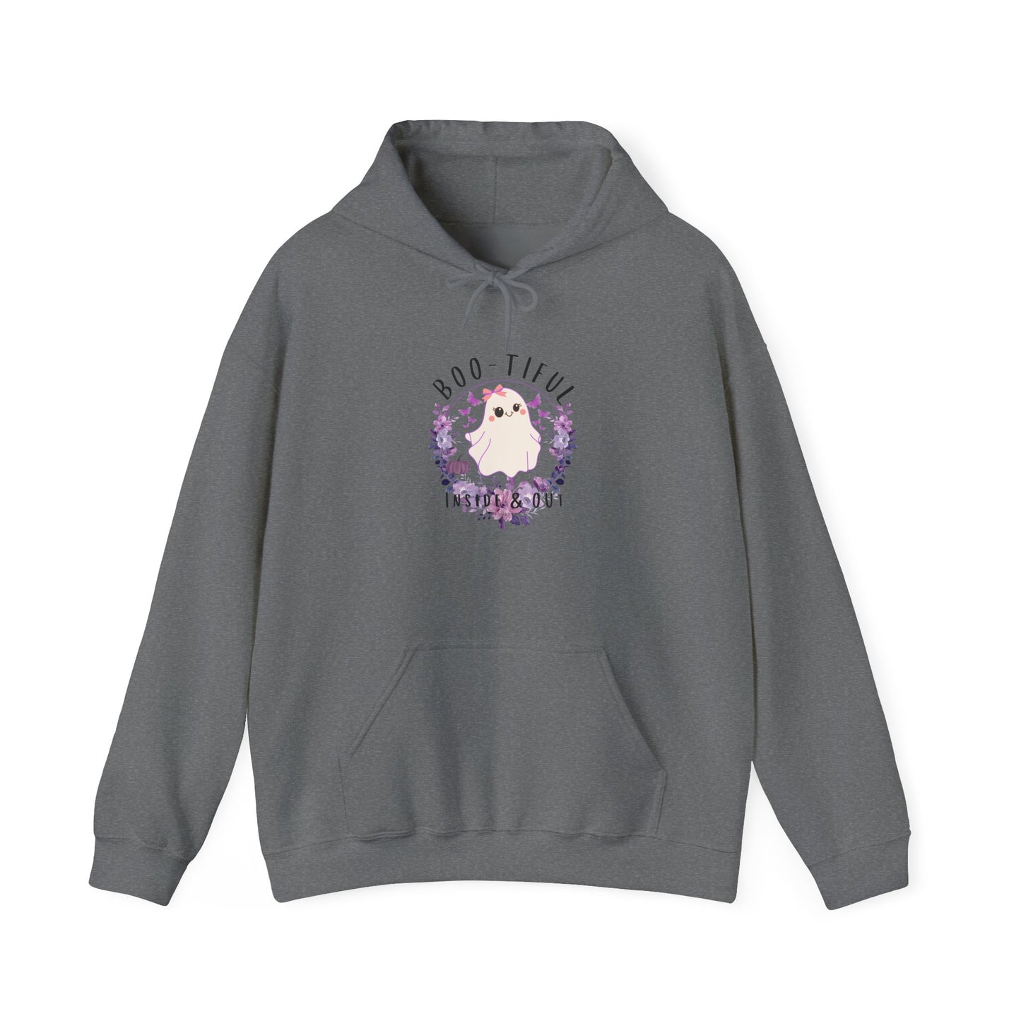 Boo-tiful Inside & Out Ghost Halloween Heavy Blend Hoodie