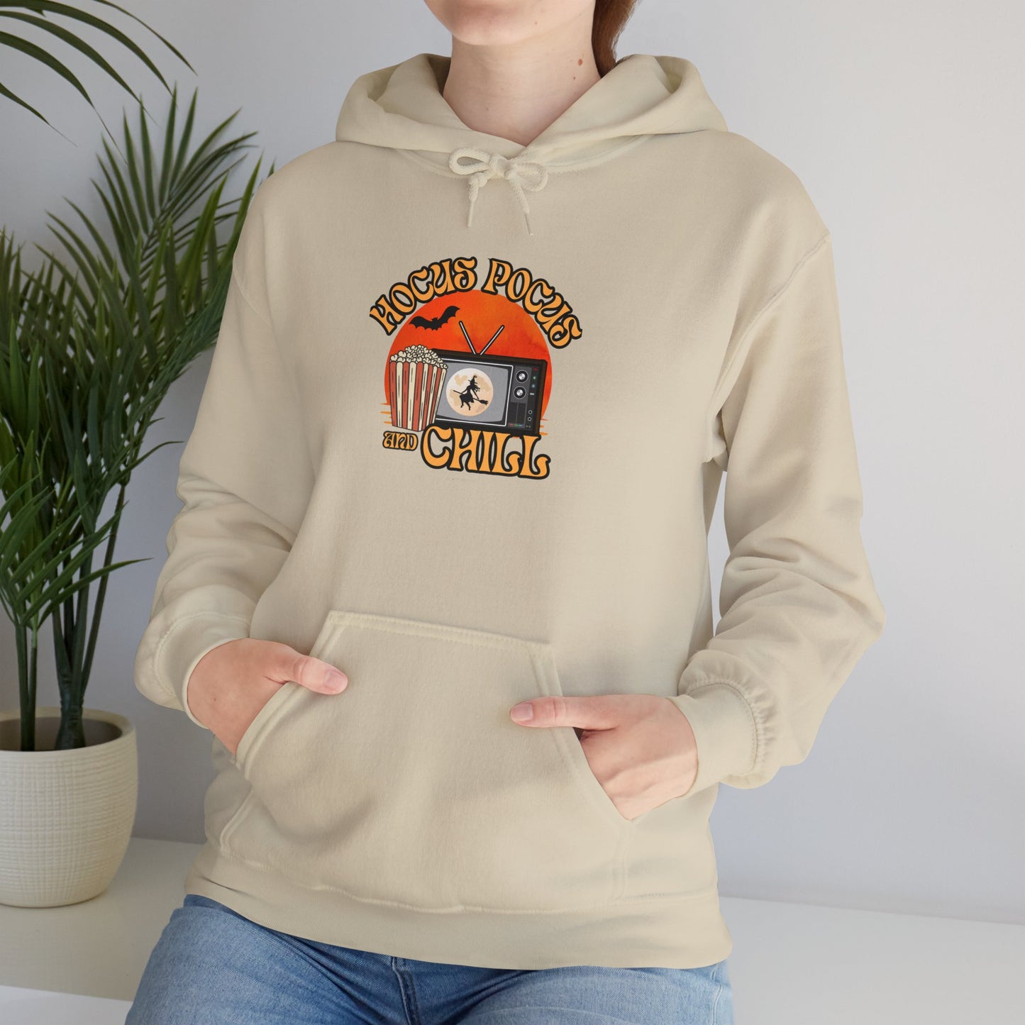 Hocus Pocus and Chill Heavy Blend Hoodie