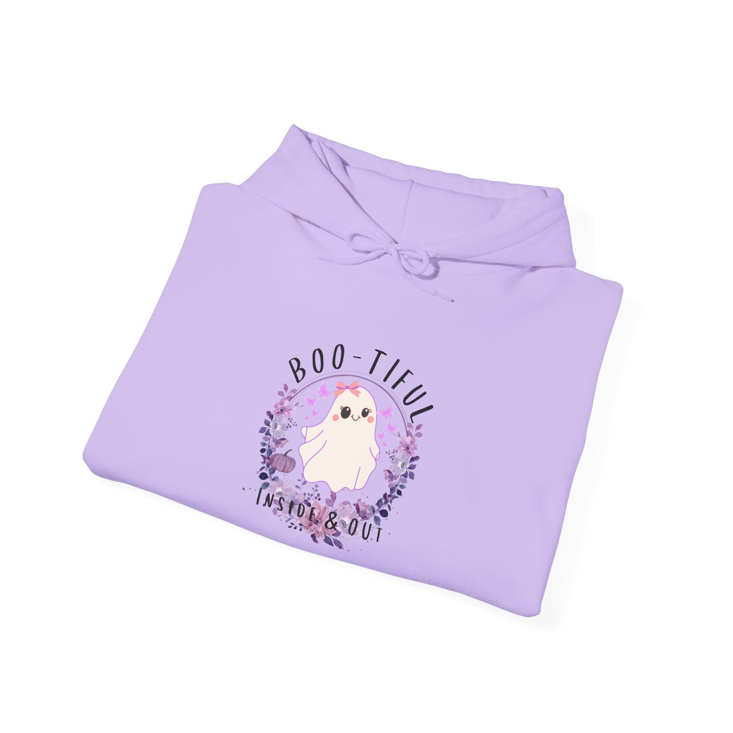 Boo-tiful Inside & Out Ghost Halloween Heavy Blend Hoodie
