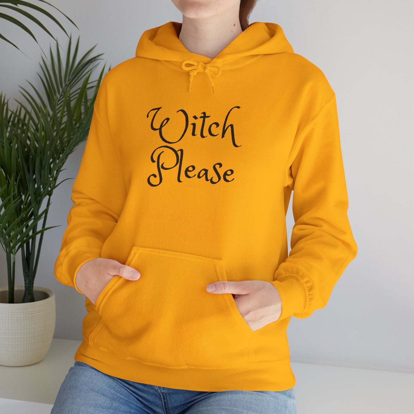 Witch Please Heavy Blend Hoodie