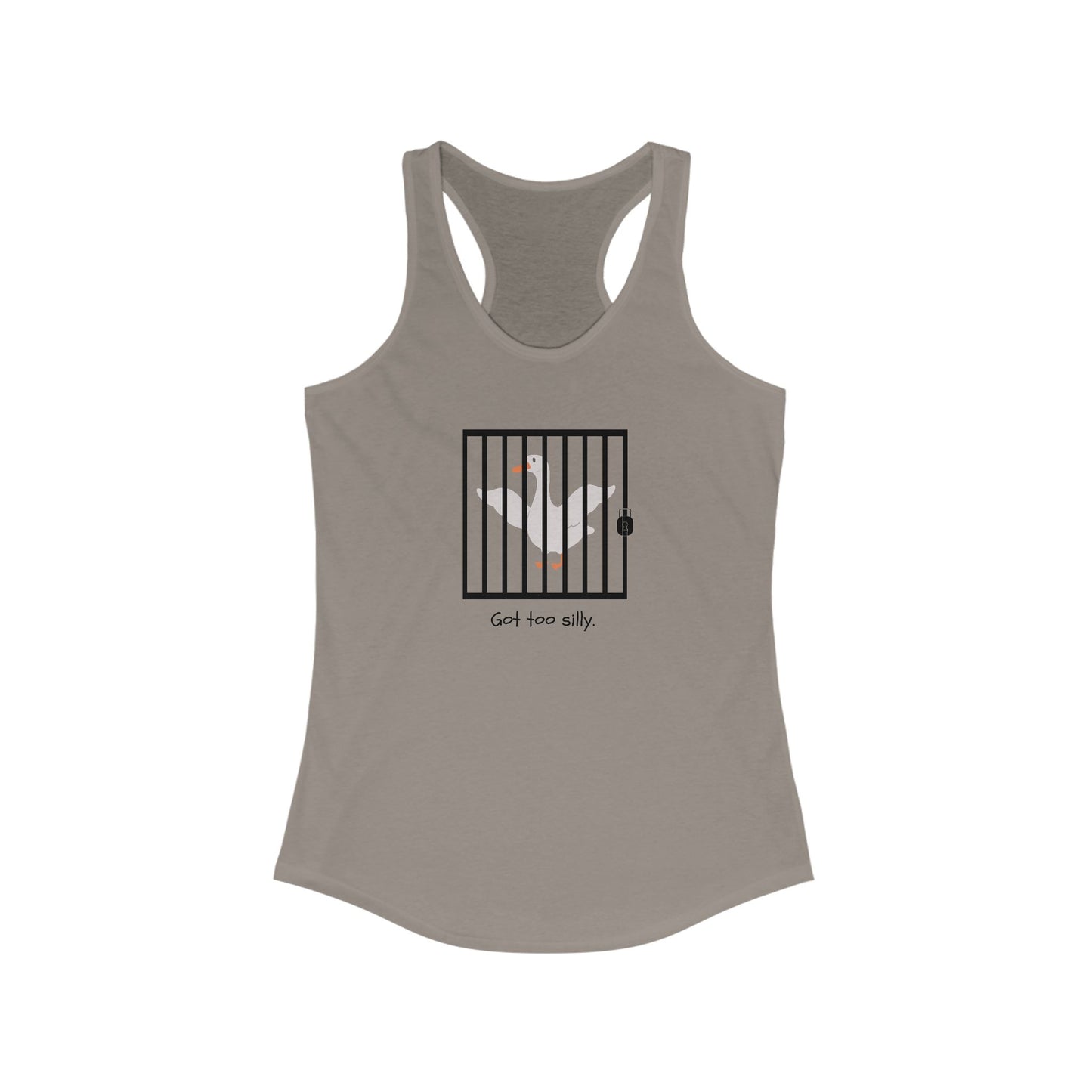 Got Too Silly Women's Racerback Tank