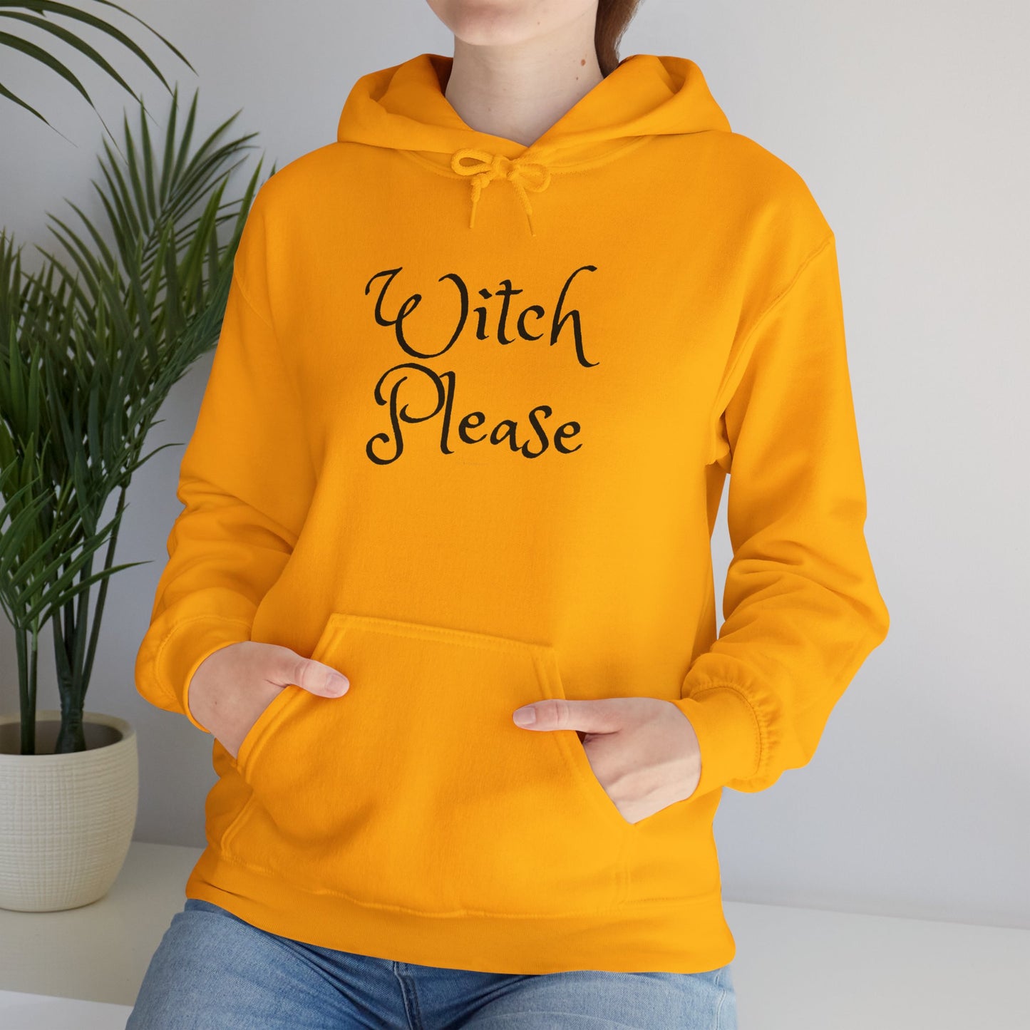 Witch Please Heavy Blend Hoodie