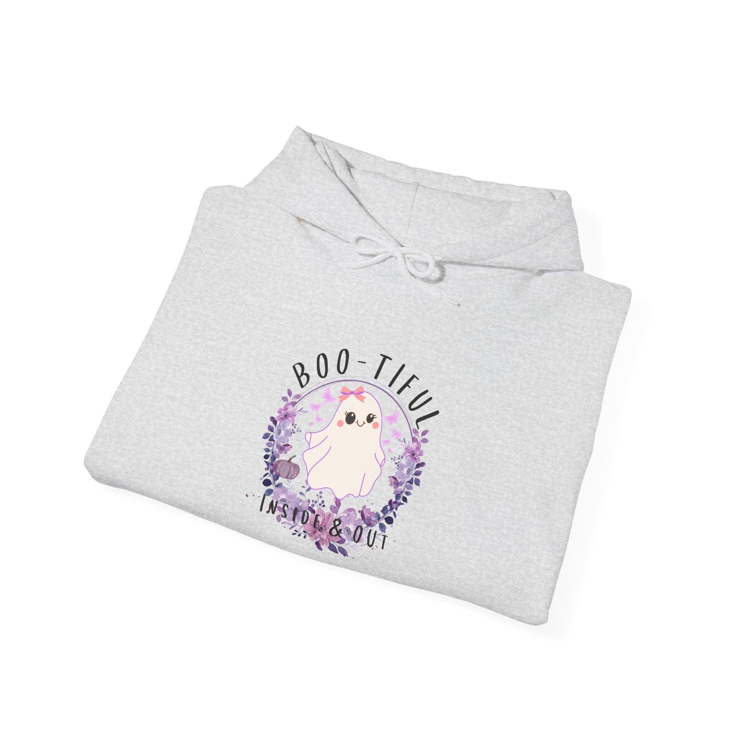 Boo-tiful Inside & Out Ghost Halloween Heavy Blend Hoodie