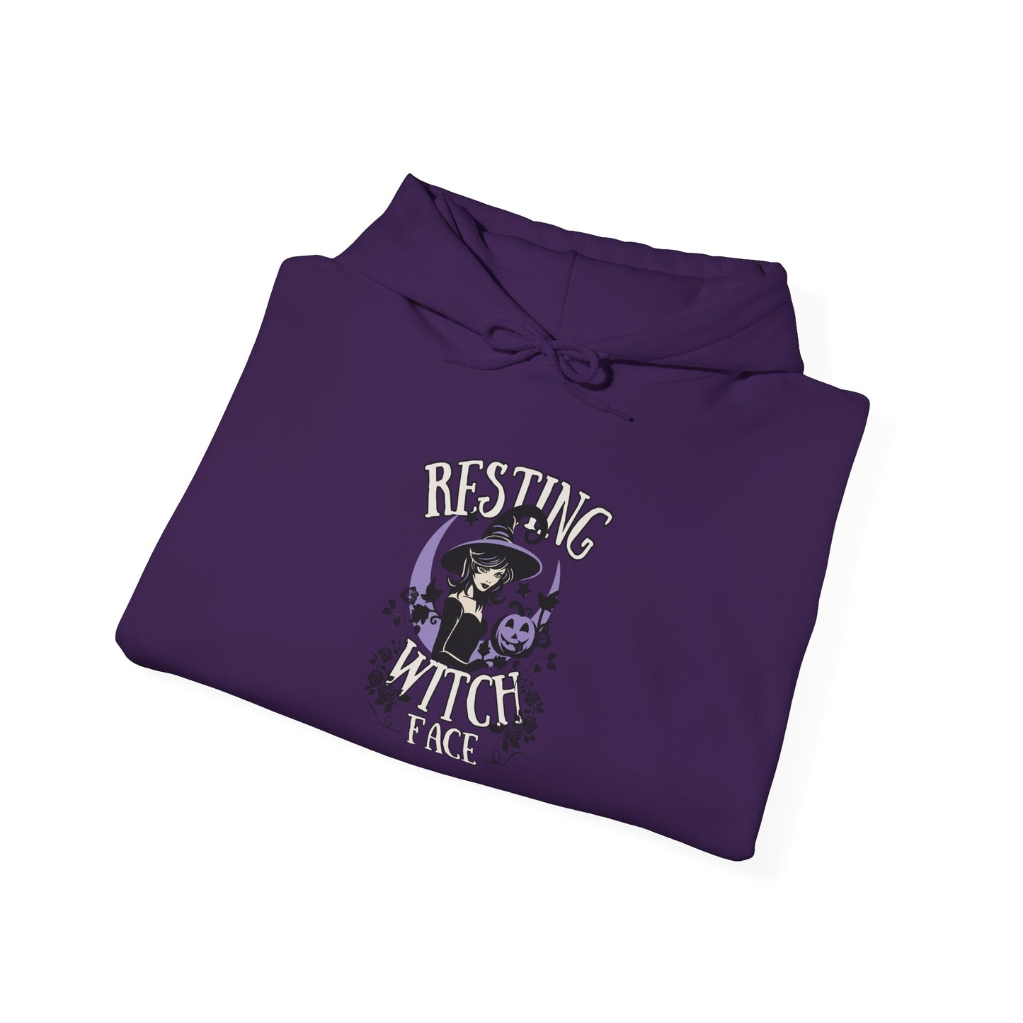 Resting Witch Face Heavy Blend Hoodie