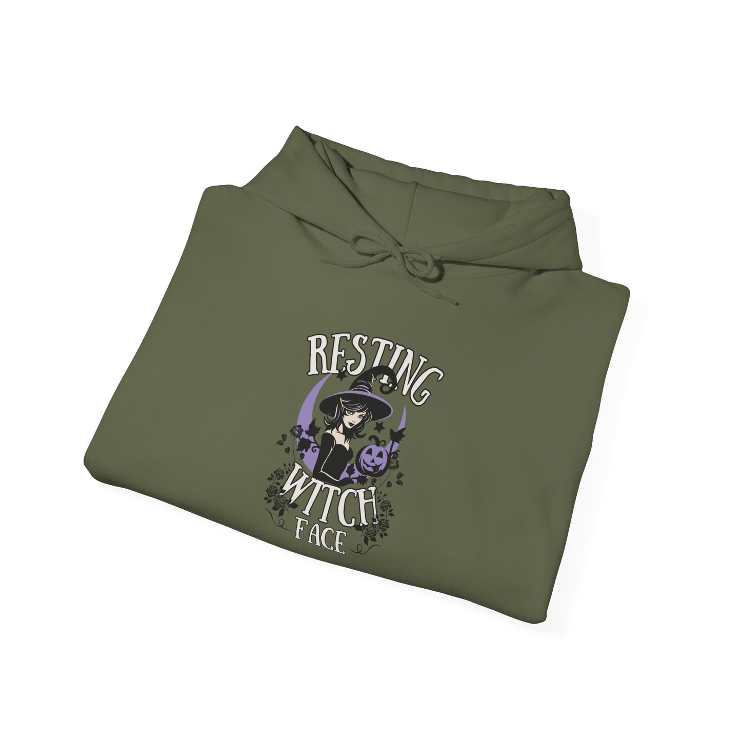 Resting Witch Face Heavy Blend Hoodie