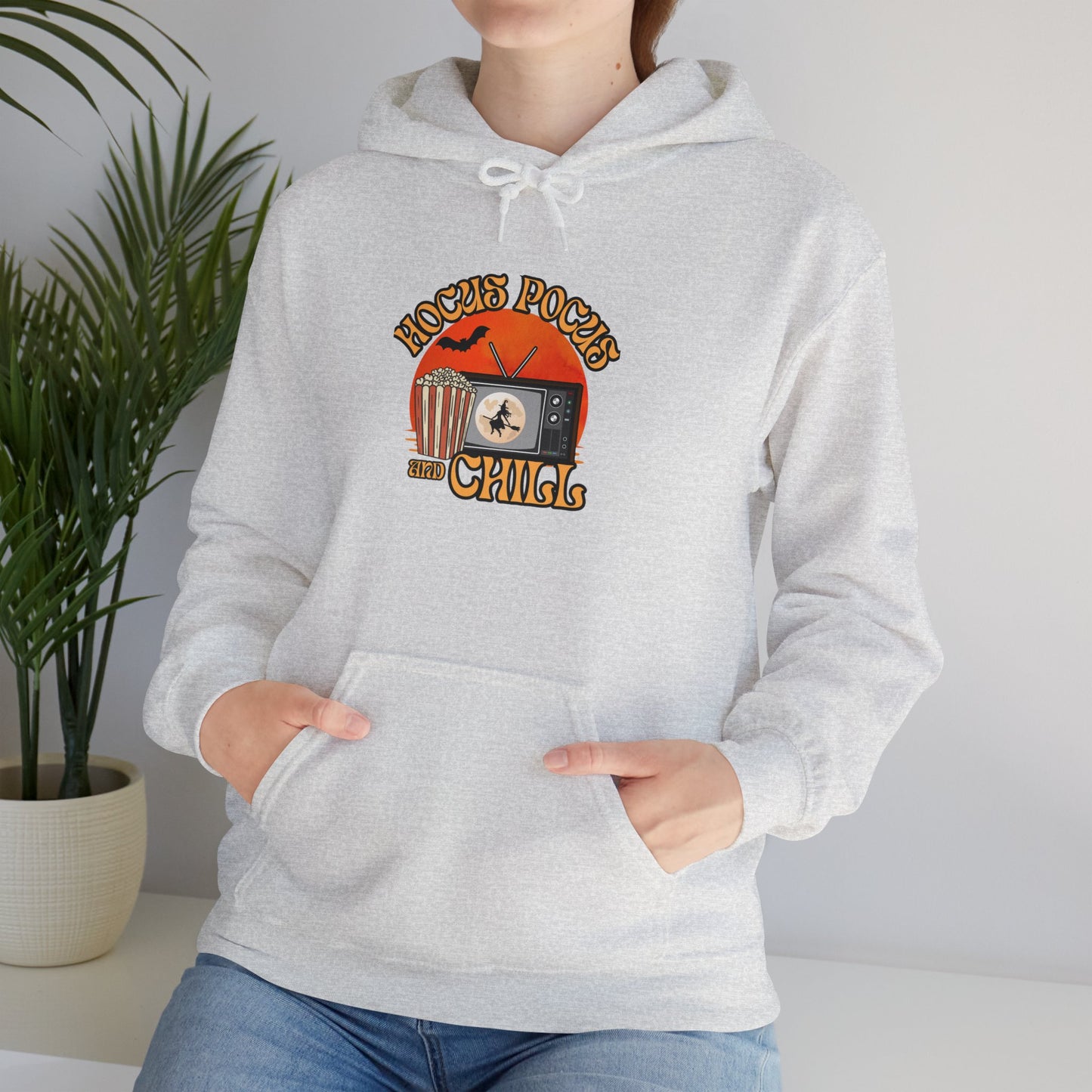 Hocus Pocus and Chill Heavy Blend Hoodie