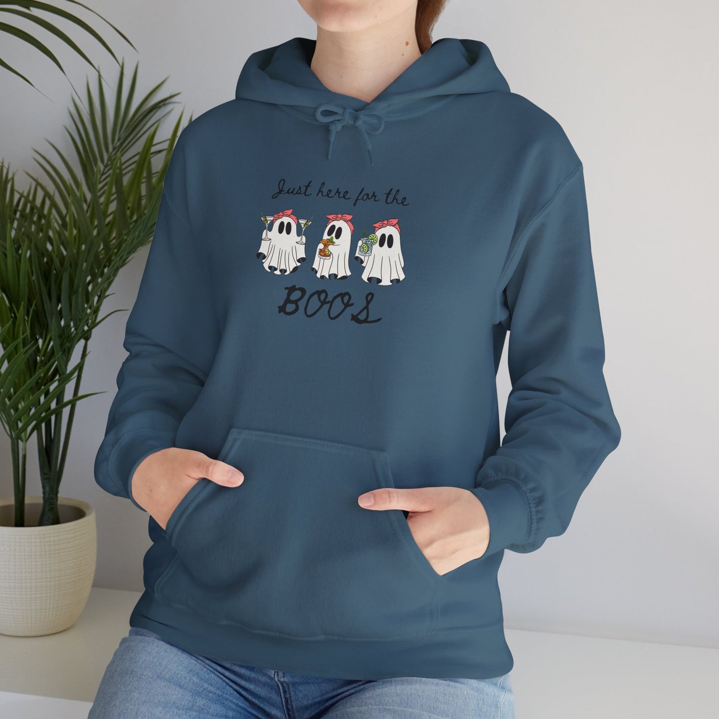 Just Here for the Boos Heavy Blend Hoodie