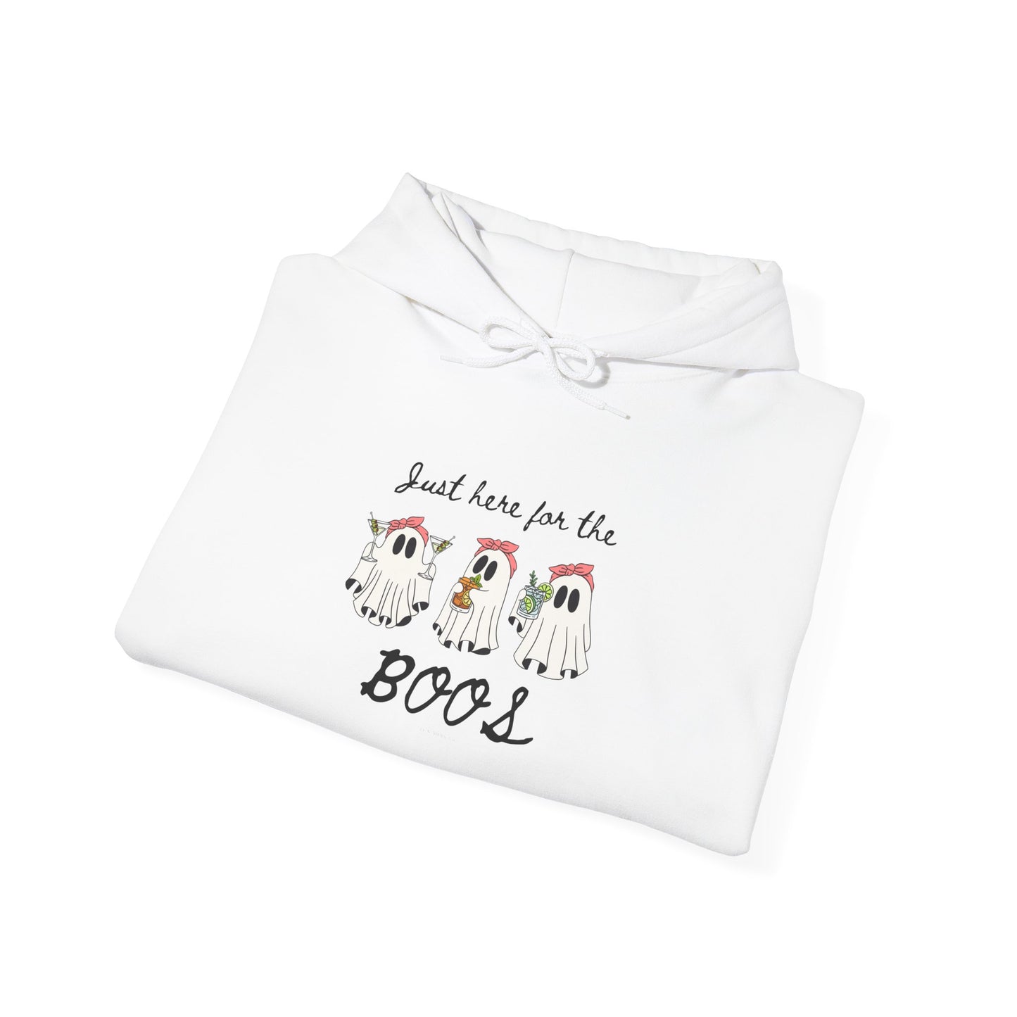 Just Here for the Boos Heavy Blend Hoodie