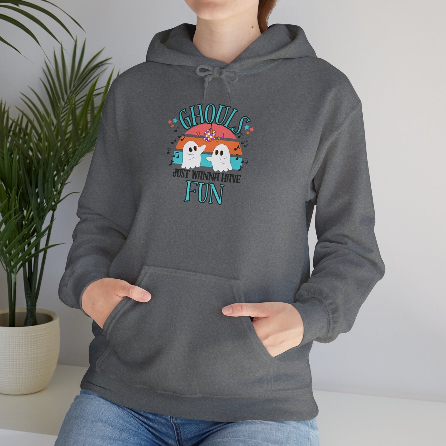 Ghouls Just Wanna Have Fun Heavy Blend Hoodie
