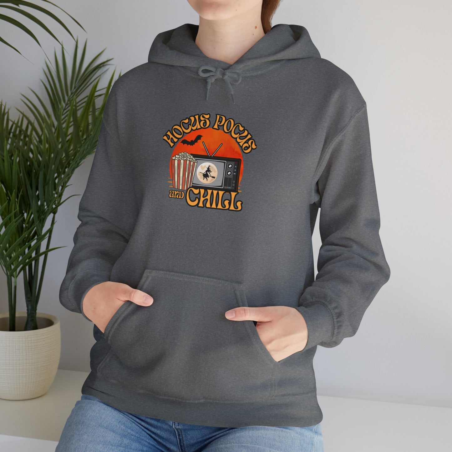 Hocus Pocus and Chill Heavy Blend Hoodie