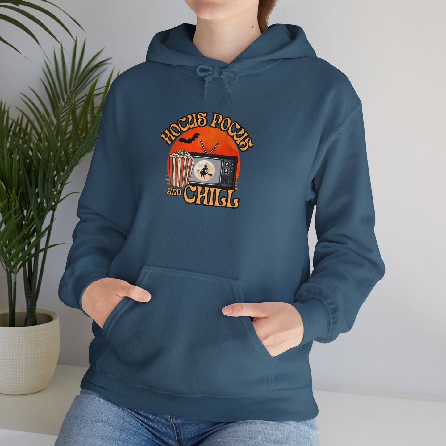 Hocus Pocus and Chill Heavy Blend Hoodie