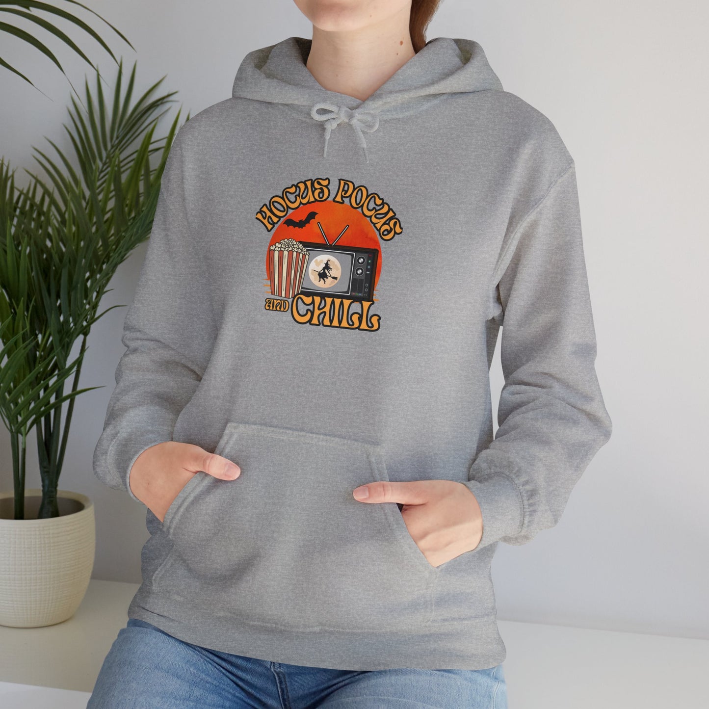 Hocus Pocus and Chill Heavy Blend Hoodie