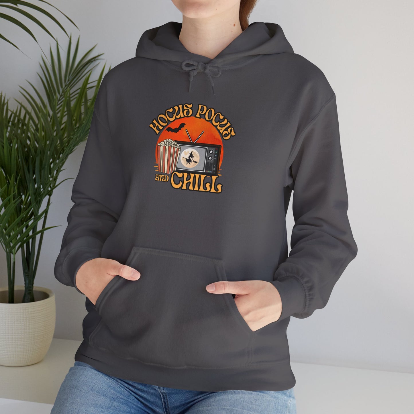 Hocus Pocus and Chill Heavy Blend Hoodie