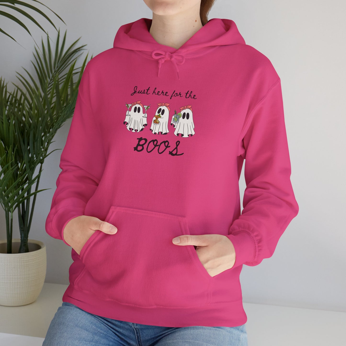 Just Here for the Boos Heavy Blend Hoodie