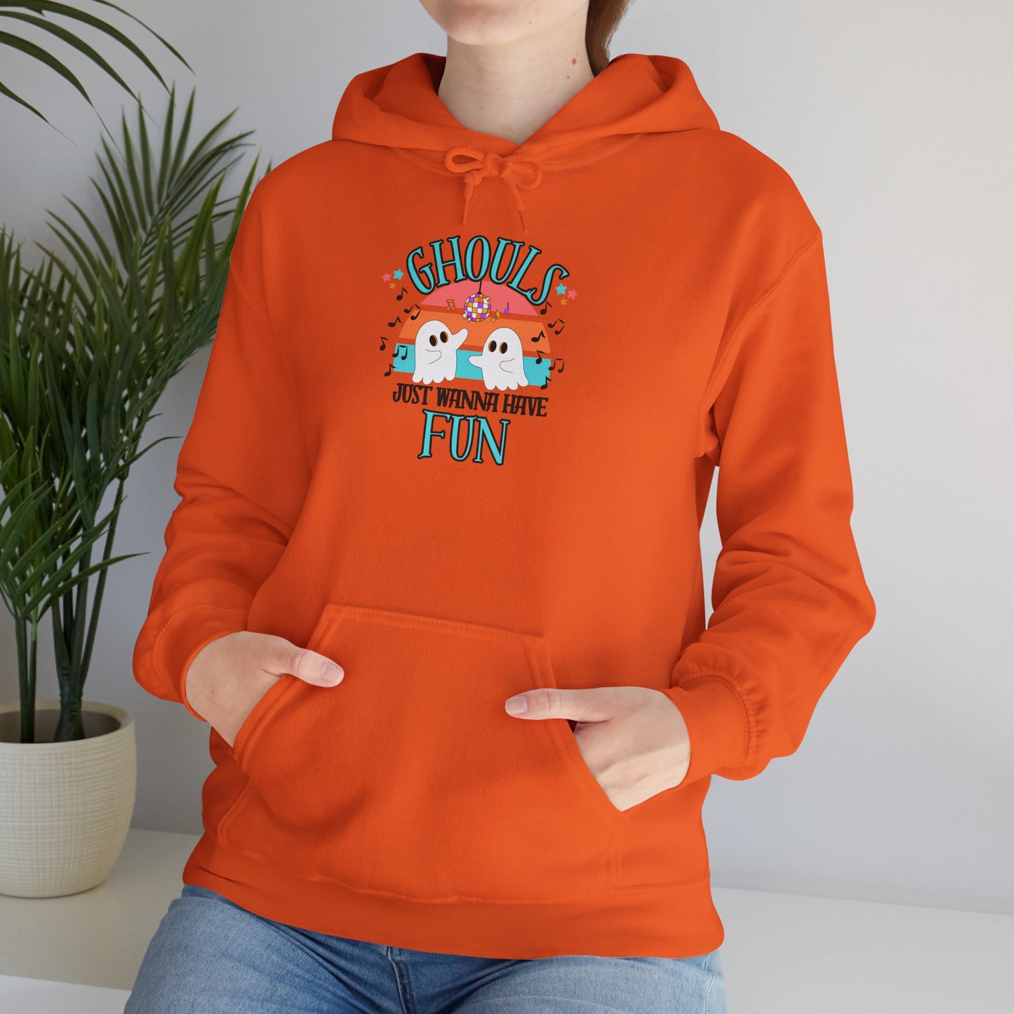 Ghouls Just Wanna Have Fun Heavy Blend Hoodie