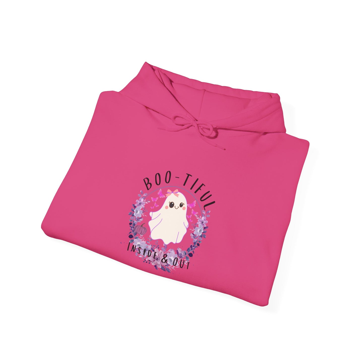 Boo-tiful Inside & Out Ghost Halloween Heavy Blend Hoodie