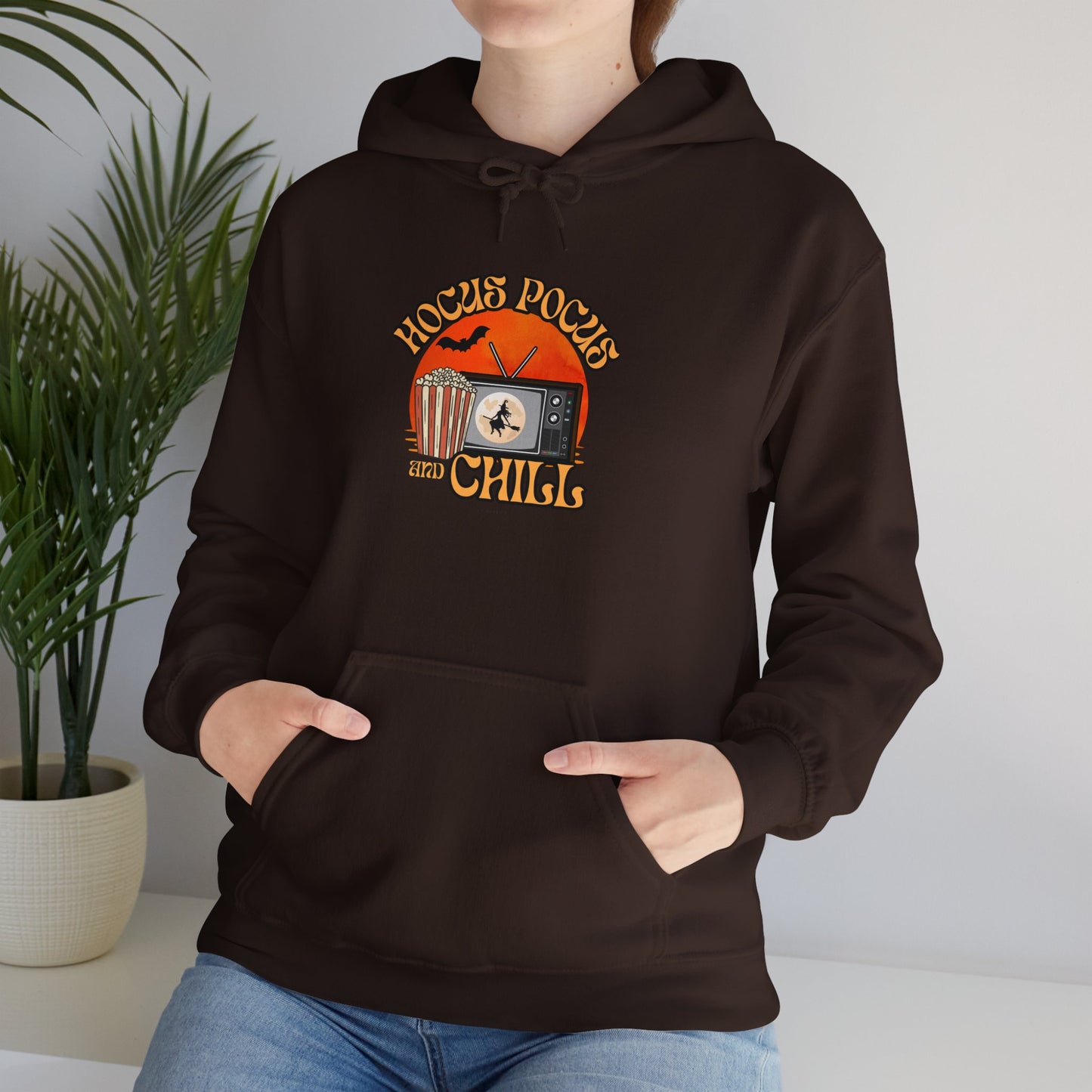 Hocus Pocus and Chill Heavy Blend Hoodie