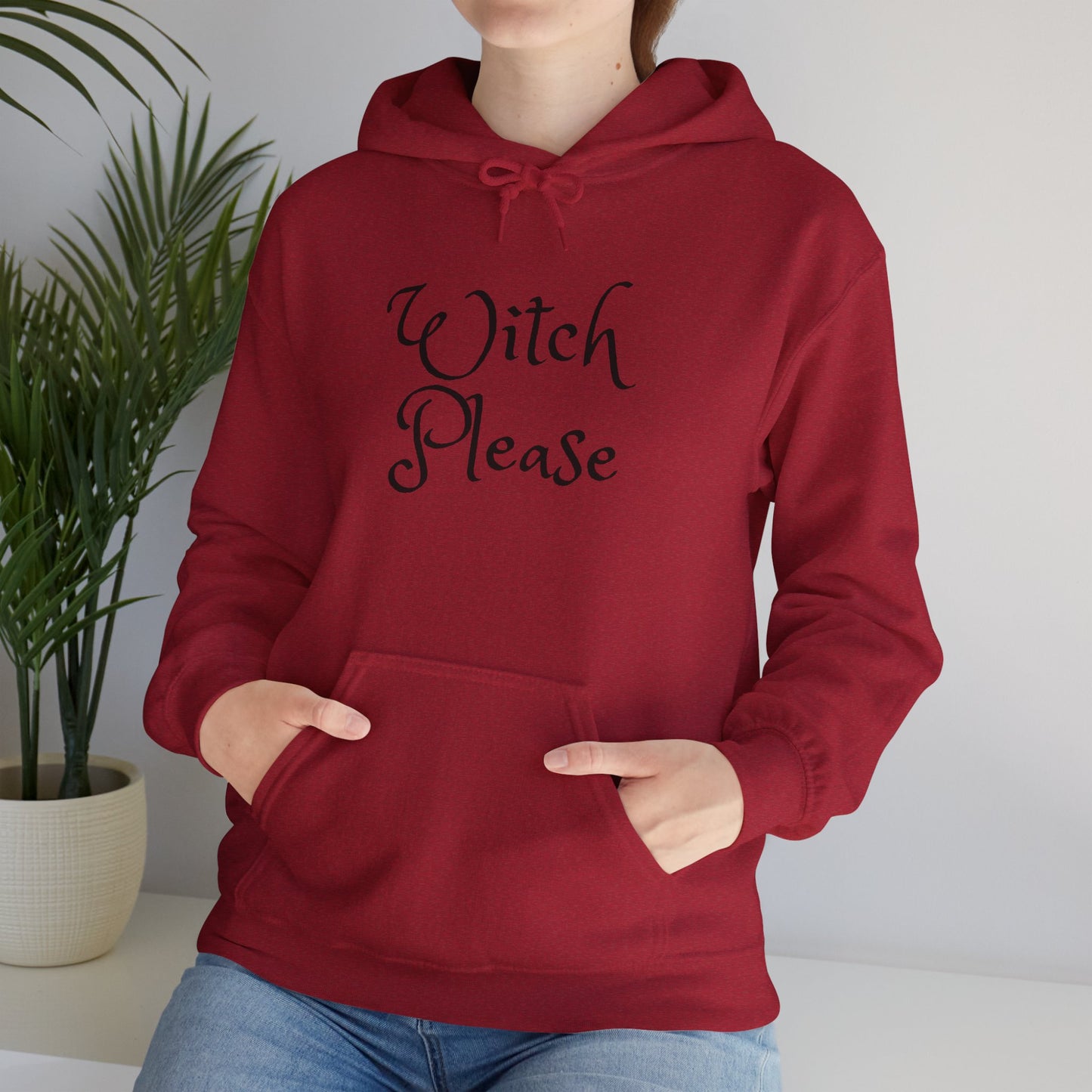 Witch Please Heavy Blend Hoodie