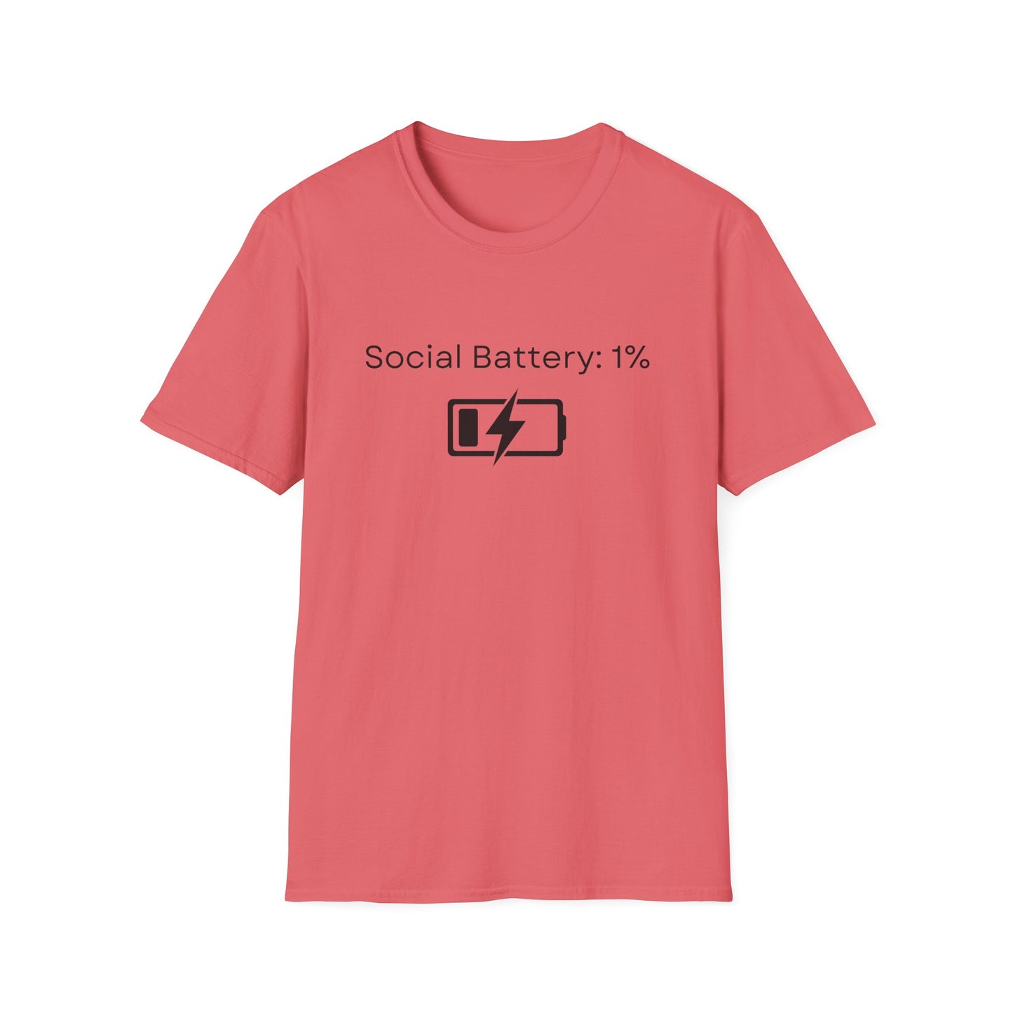 Social Battery: 1% Tee