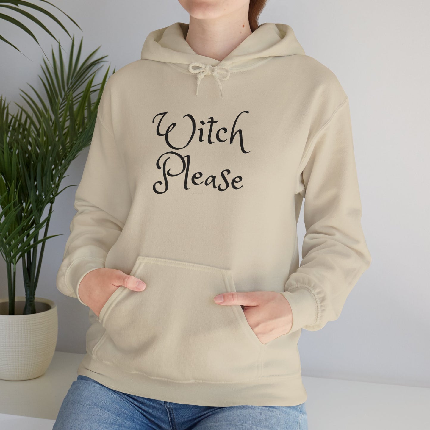 Witch Please Heavy Blend Hoodie