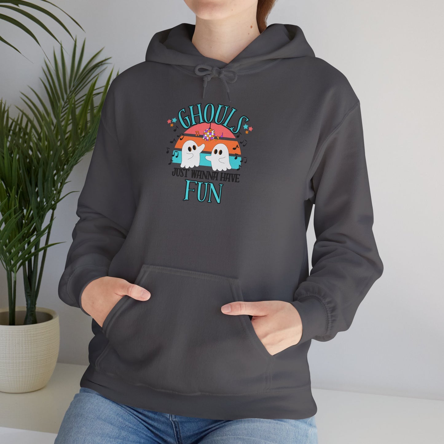 Ghouls Just Wanna Have Fun Heavy Blend Hoodie