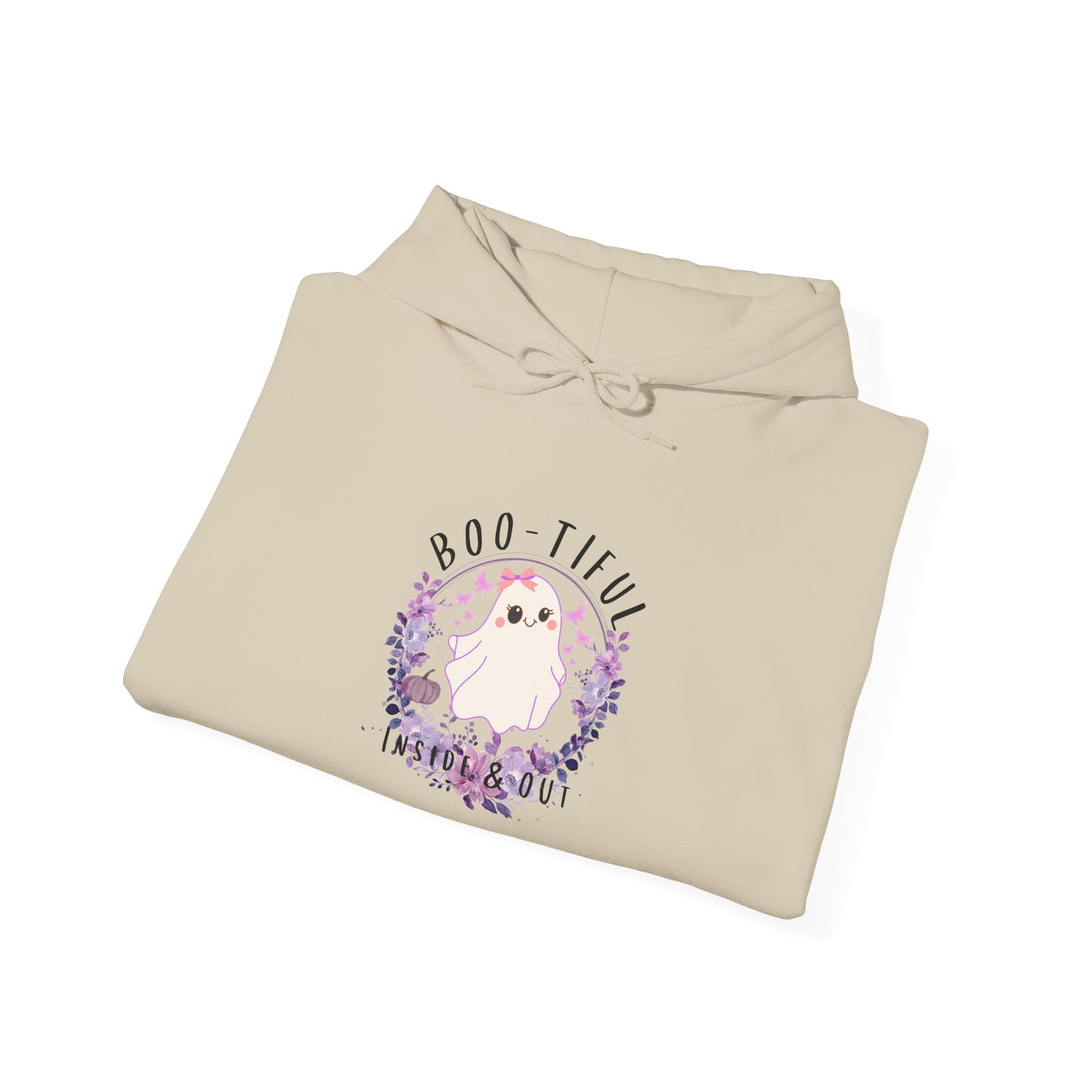 Boo-tiful Inside & Out Ghost Halloween Heavy Blend Hoodie