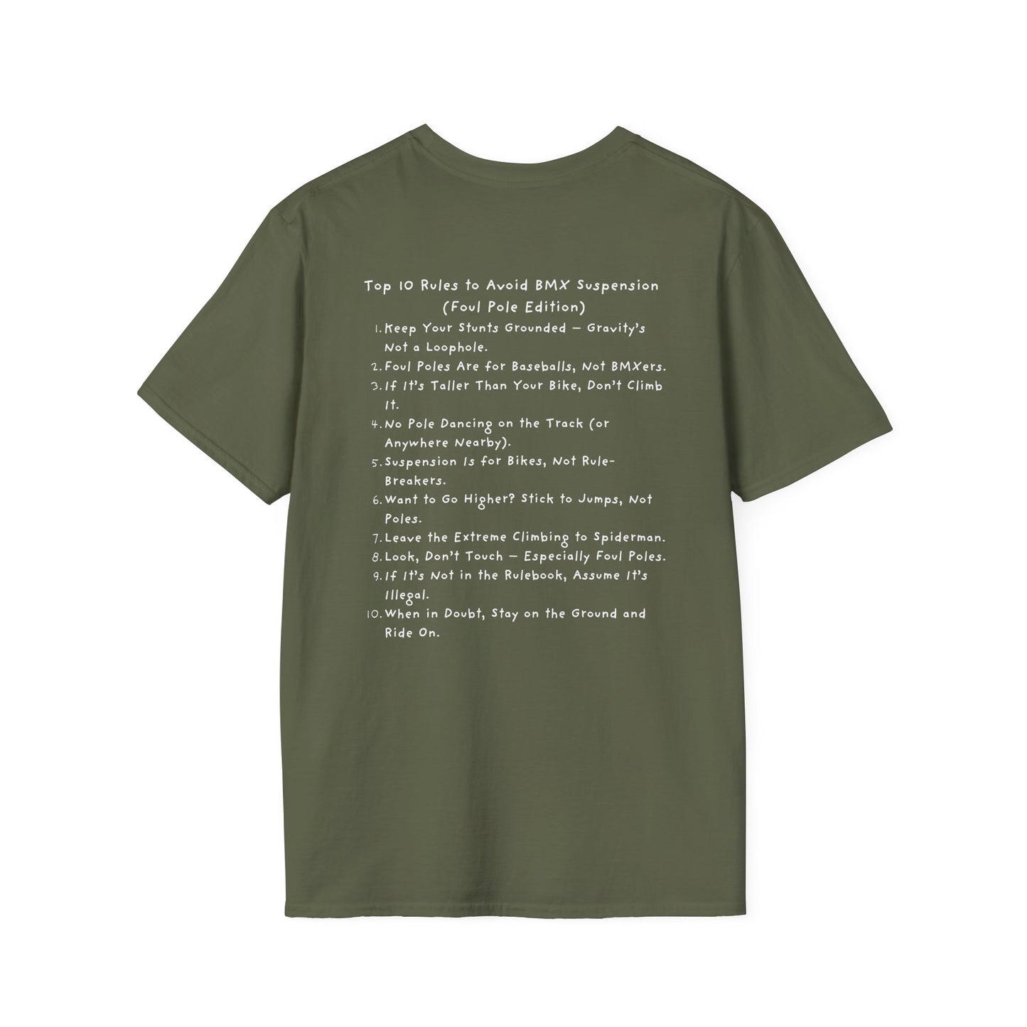 Dynasty Top 10 Rules to Avoid Suspension (Foul Post Edition) T-Shirt
