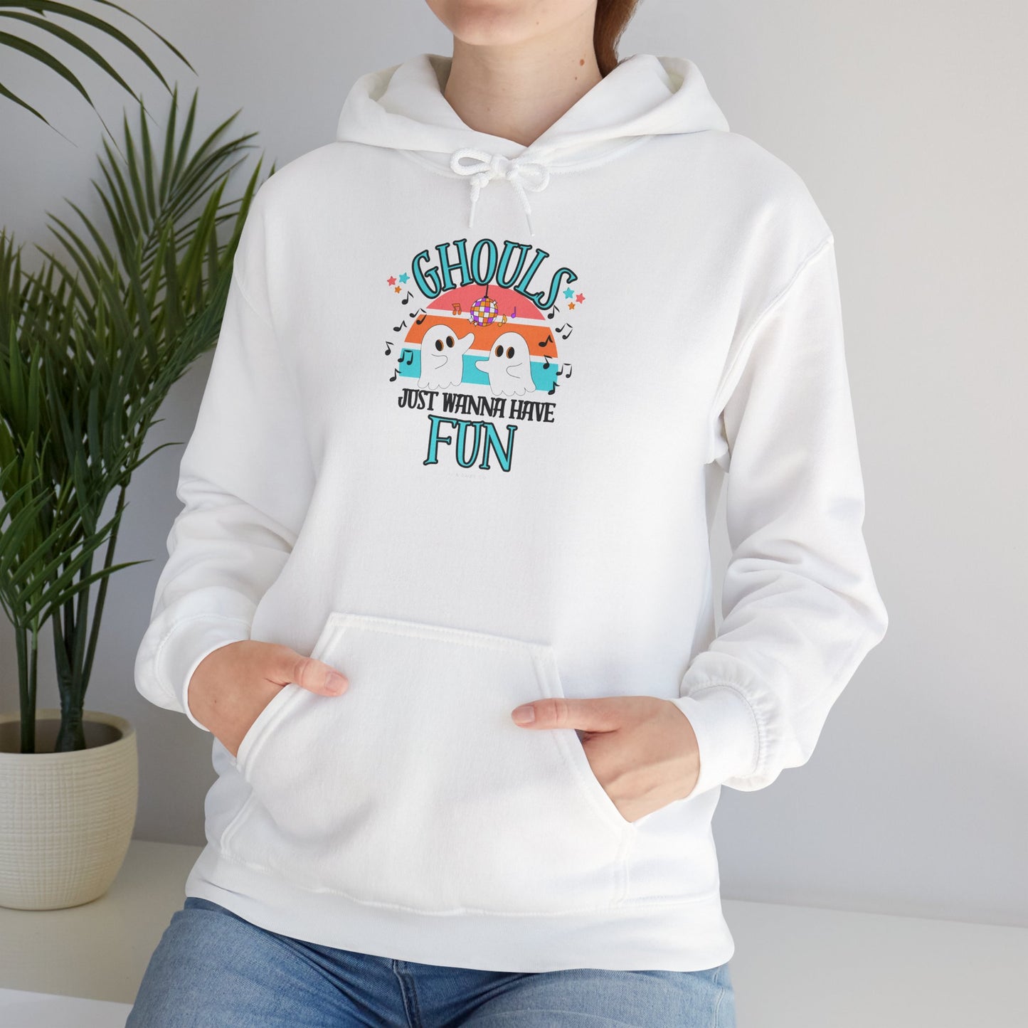 Ghouls Just Wanna Have Fun Heavy Blend Hoodie