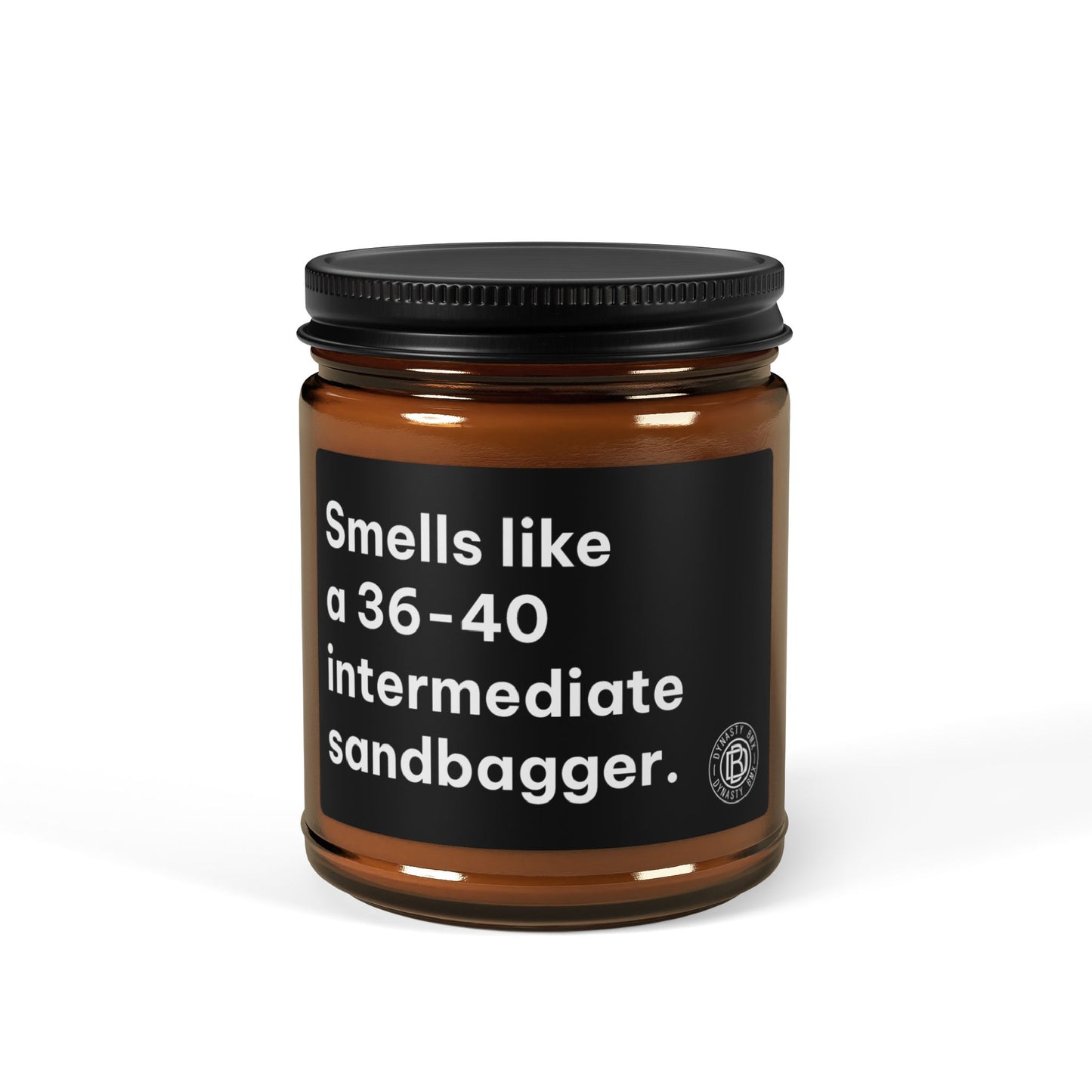 "Smells Like a 36-40 Intermediate Sandbagger" Scented Soy Candles